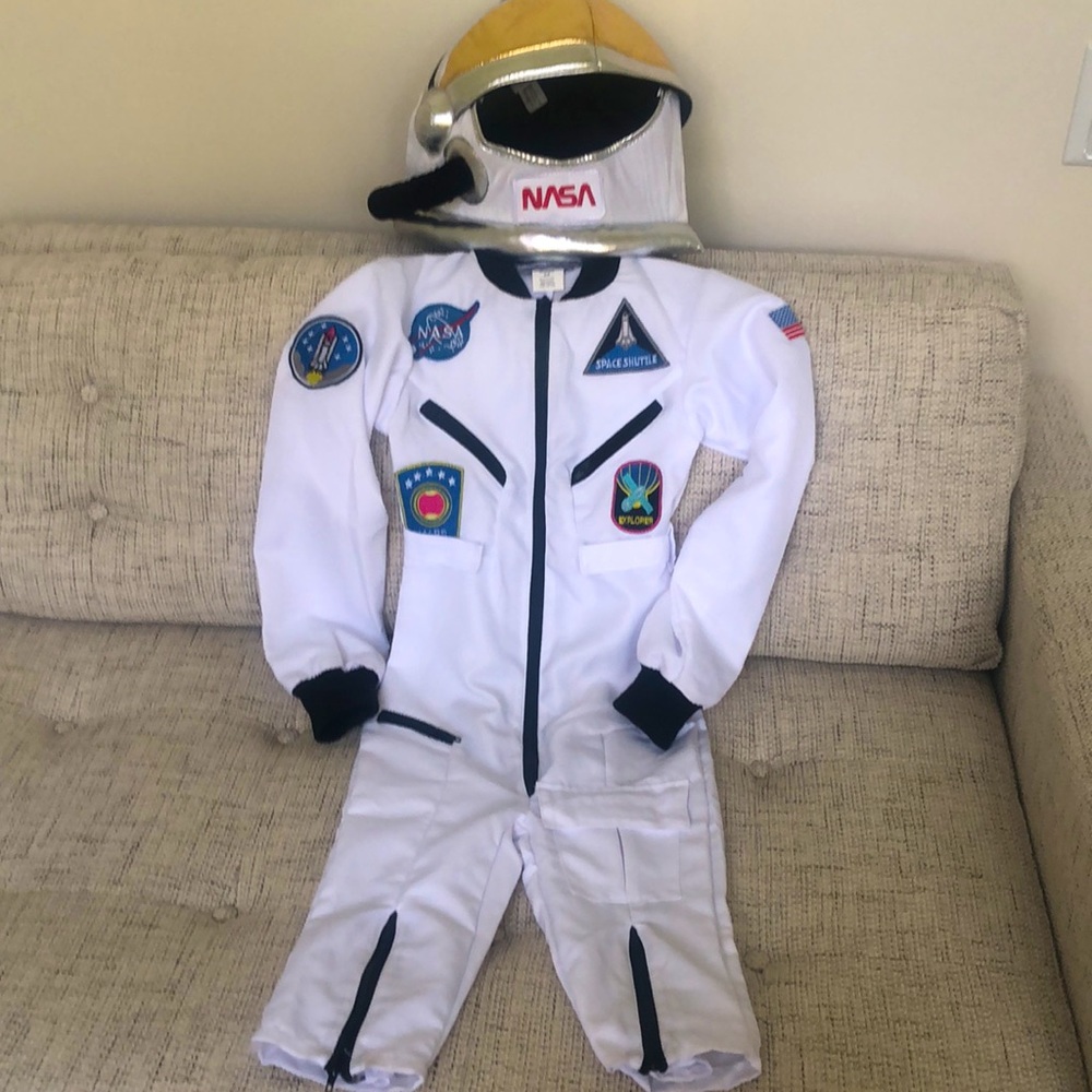 Astronaut Jumpsuit | NASA | Kids Halloween Costume | Size XS Unisex